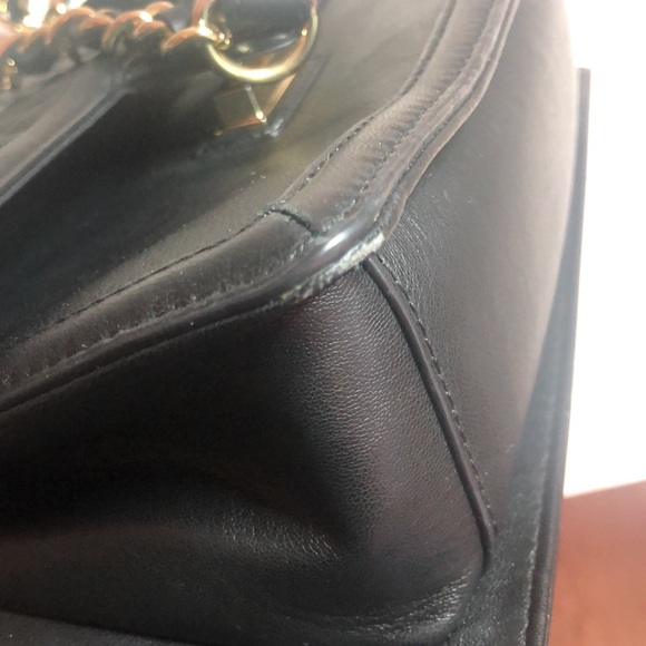 Black Authentic Karl Lagerfeld Paris Leather Bag - Picture 7 of 8